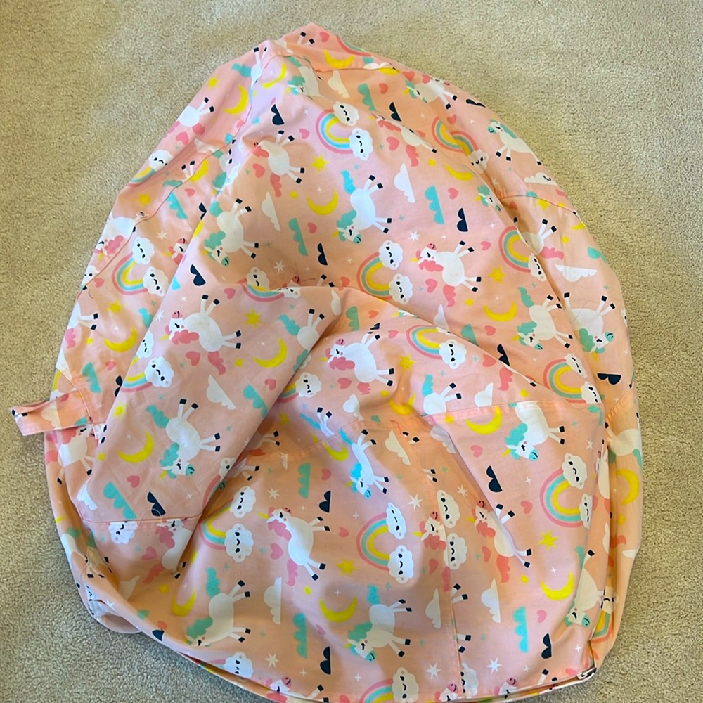 FAO Schwarz stuff animal bag chair cover
